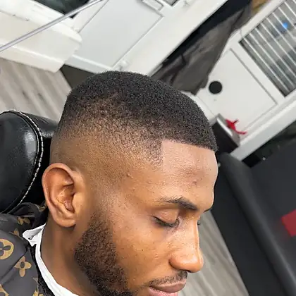 Clean taper fade — Ace of Fadez booking-only barber, LS13